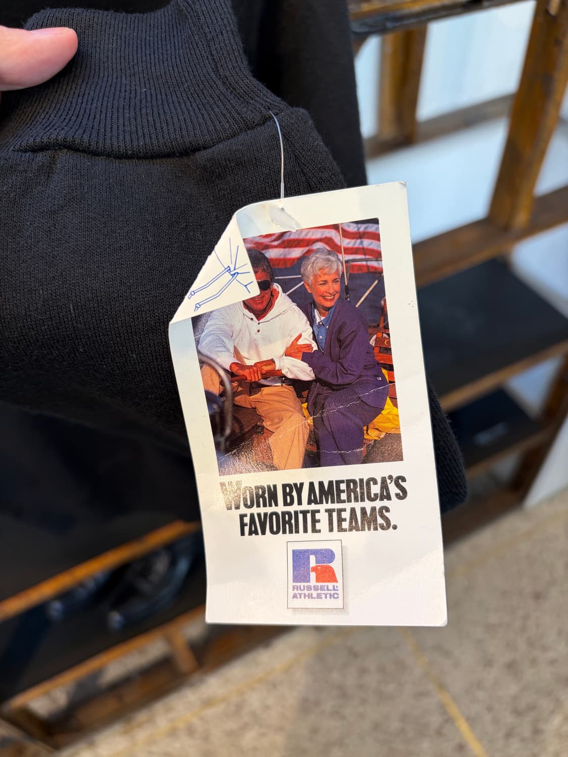 90s Russell plane sweat 상품이미지4