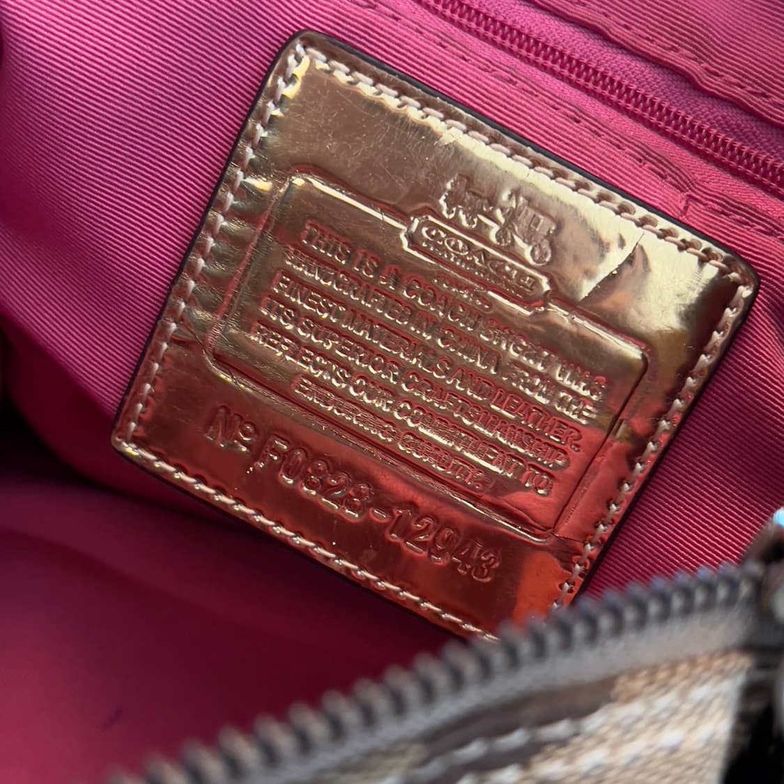 coach vintage y2k shoulder bag 상품이미지3