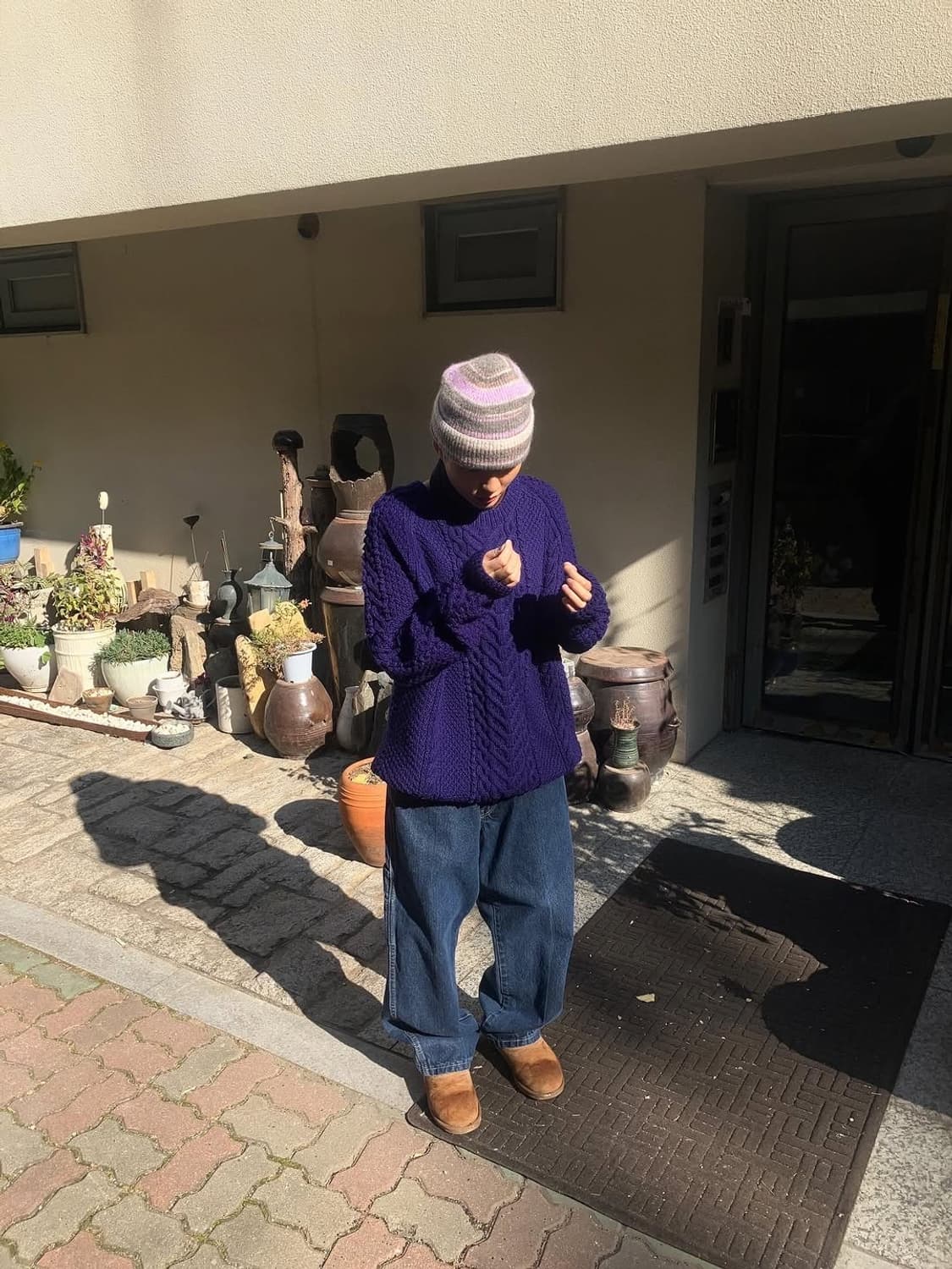 vtg handmade sweater  상품이미지6