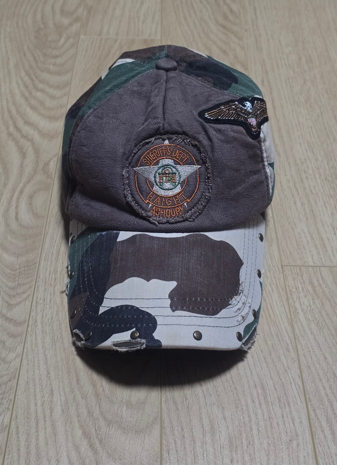 Ashbury 애쉬버리 빈티지 밀리터리 볼캡 상품이미지1