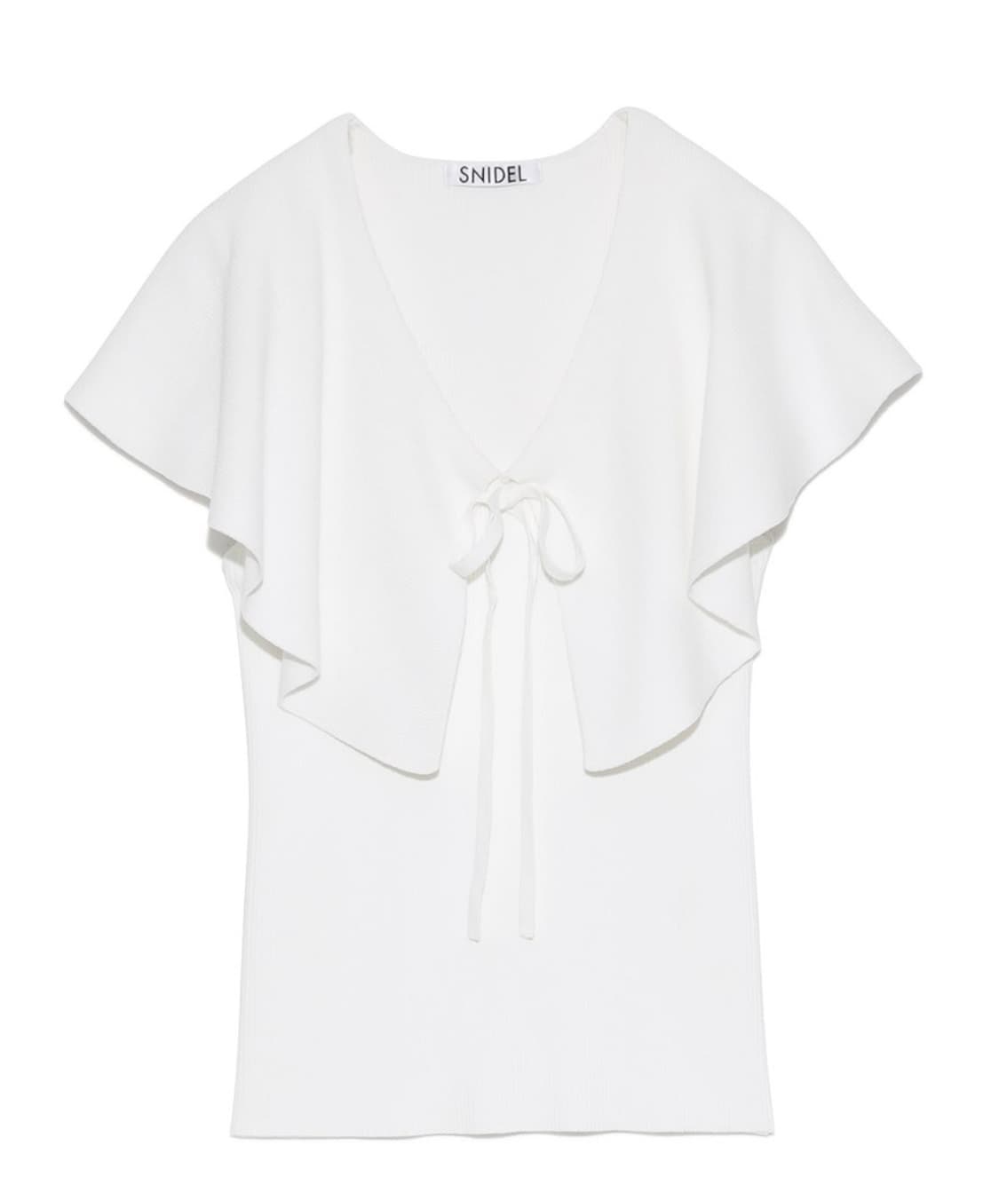 snidel 스나이델 니트 카라 풀오버 블라우스 상품이미지2