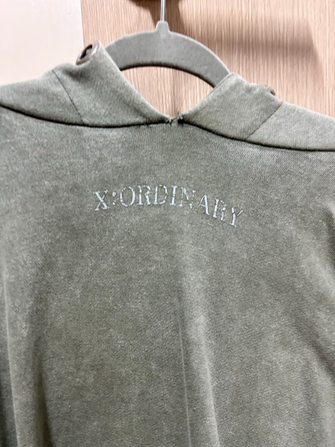 Xordinary rose hoodie green 50 상품이미지2
