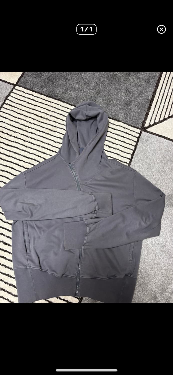 EE 누마레 커브드 후드집업 차콜 xl 상품이미지1