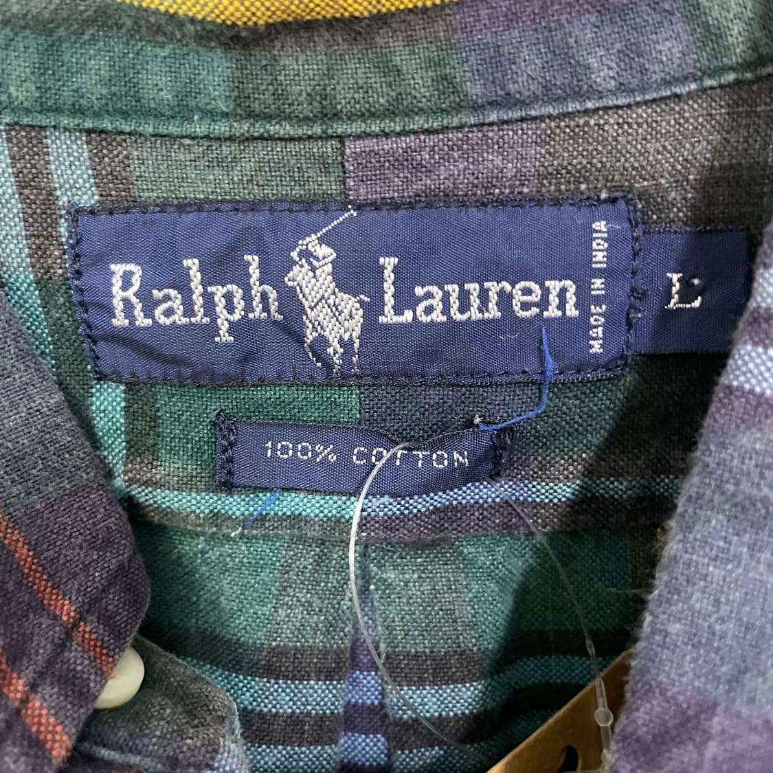 폴로랄프로렌 체크 셔츠 상품이미지3