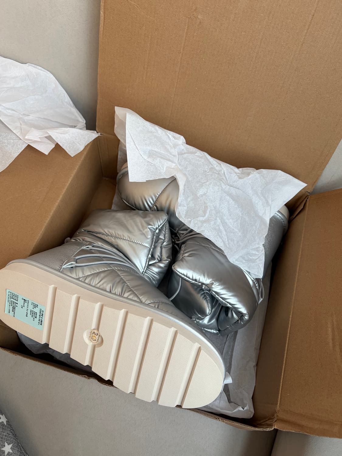 새상품/ 슈스파 부츠 , 패딩부츠 상품이미지1