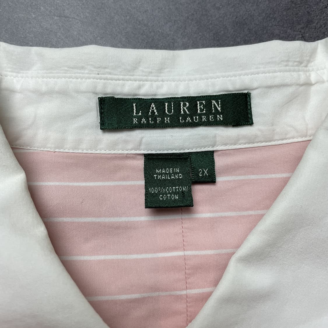 RALPH LAUREN 랄프로렌 빈티지 스트라이프 코튼셔츠 A00308 상품이미지9