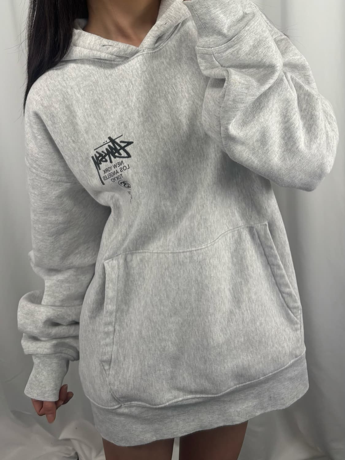 스투시 월드투어 후드티 상품이미지2