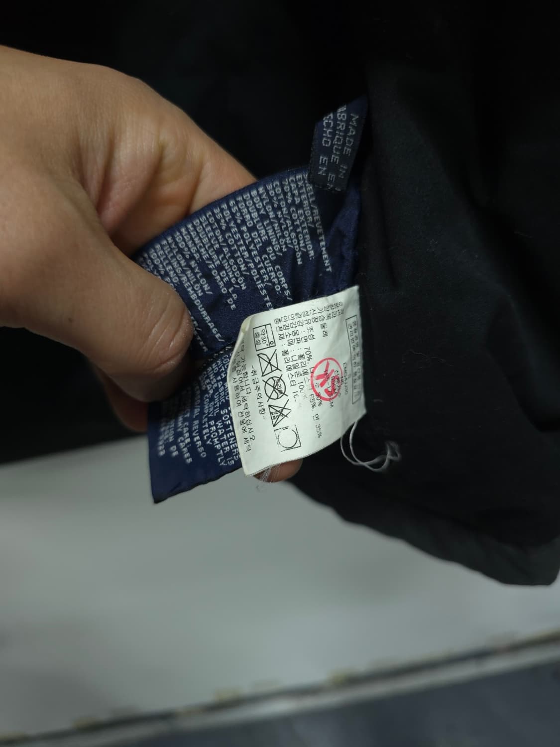 타미힐피거 남성 빈티지워싱 덕다운 야상자켓 (95사이즈) 상품이미지10