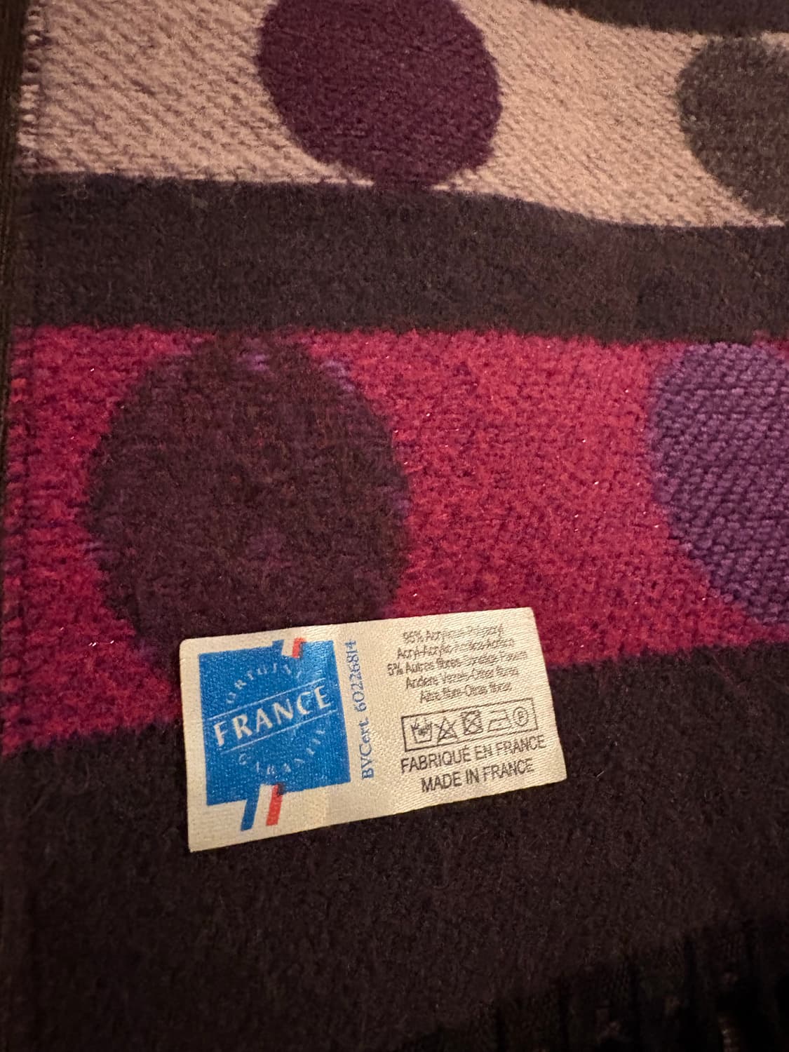 프랑스 땡땡이 머플러 상품이미지2