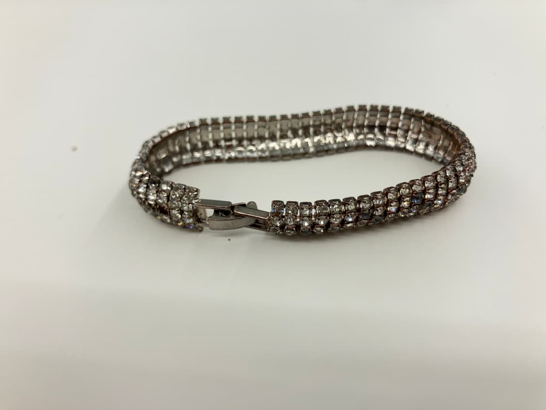 큐빅 실버 팔찌  상품이미지2