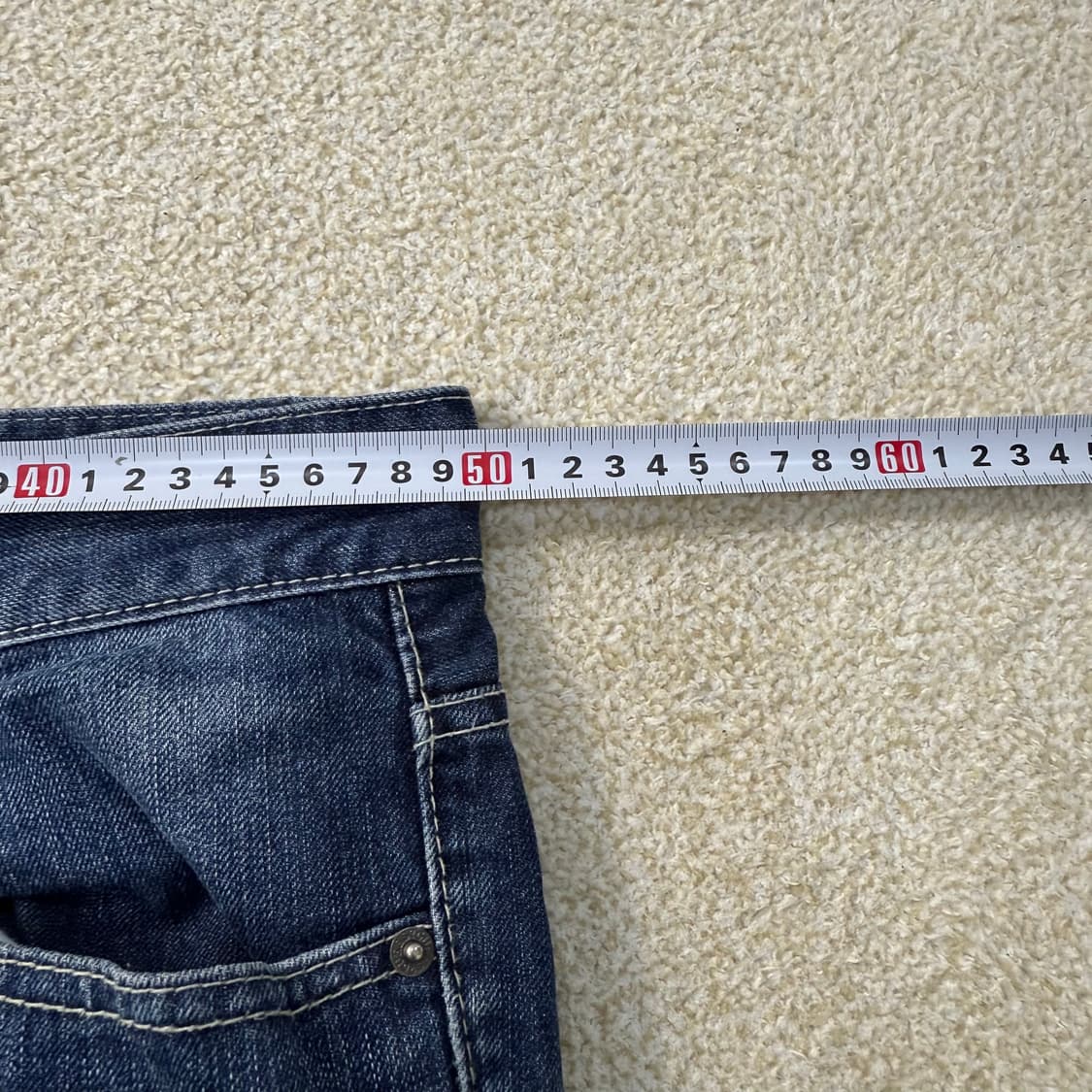 [27] 게스 진 여성 진청 데님팬츠 1229T1 상품이미지7