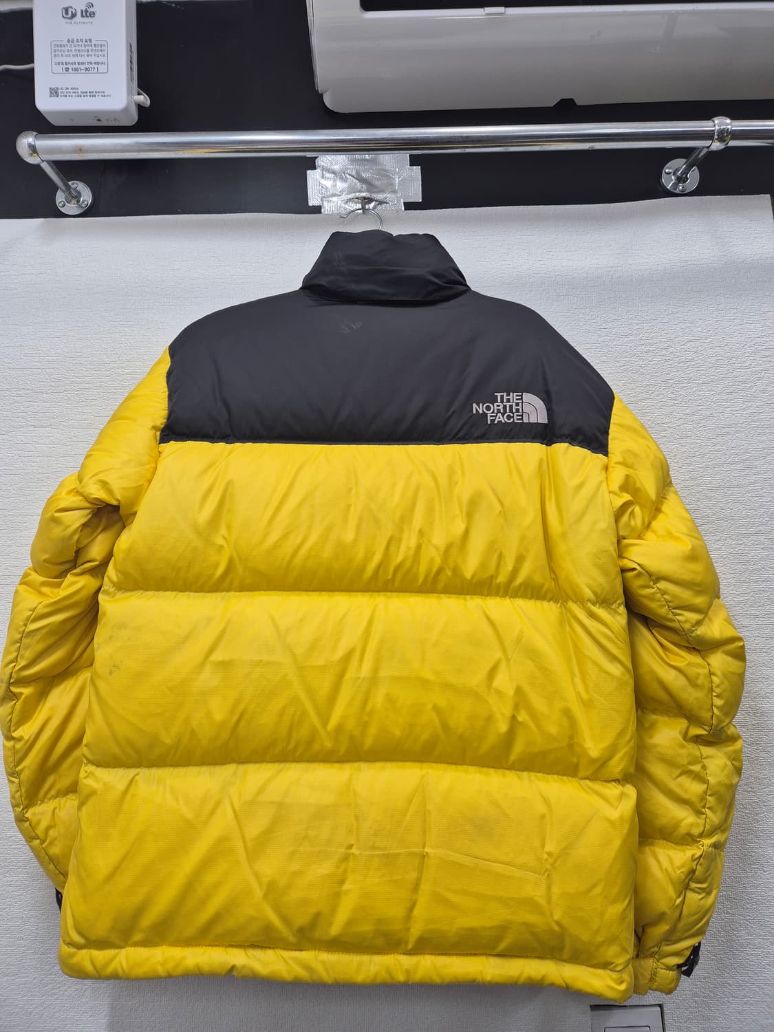 노스페이스 레트로 눕시 700 옐로우 패딩 / 95 (정품) 상품이미지3