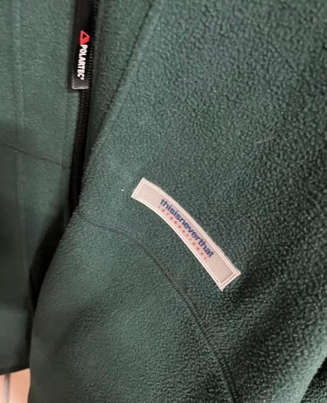 디스이즈네버댓 x폴라텍 배색 플리스 후리스 상품이미지3