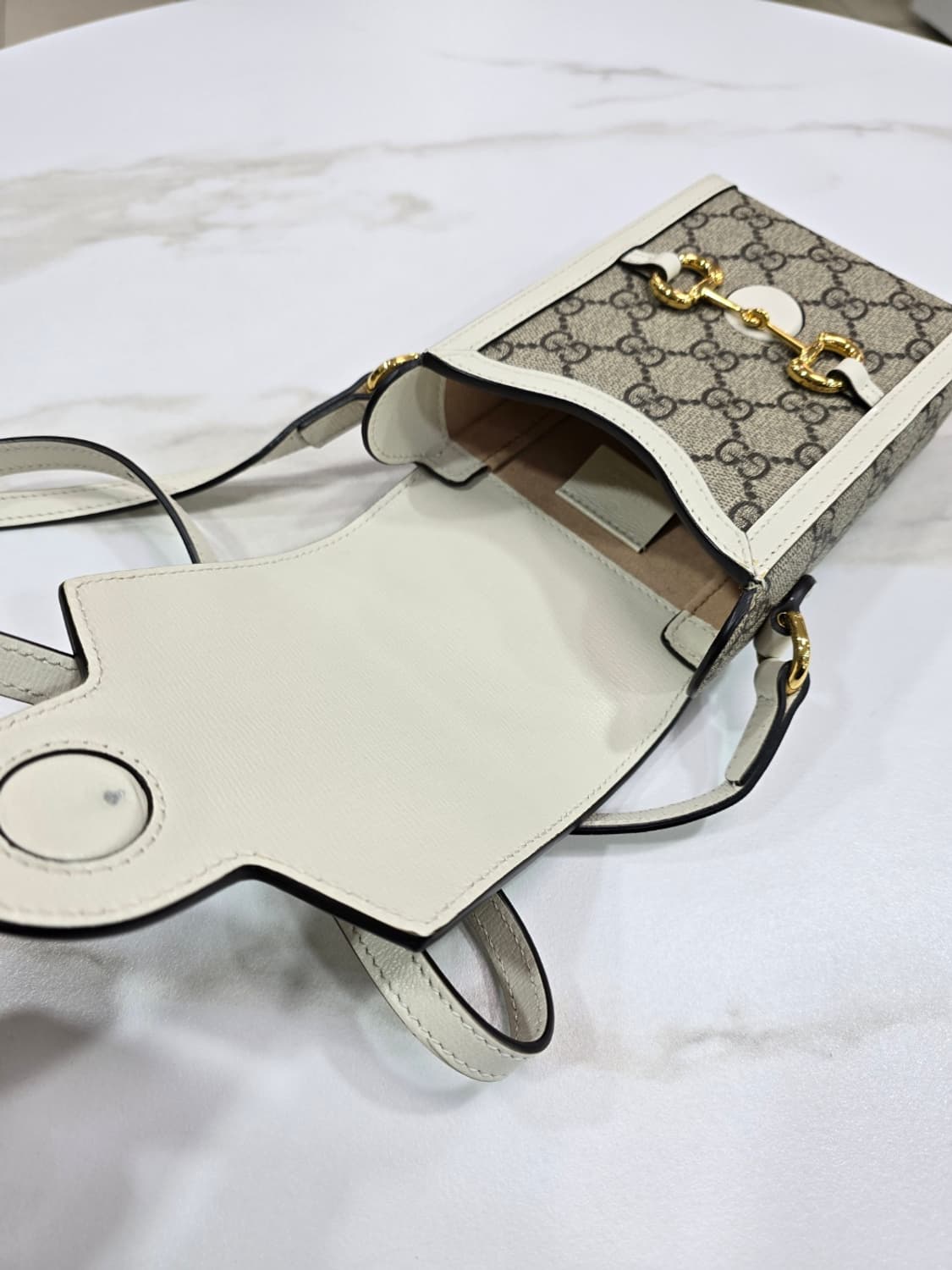 [상태최상급] 구찌 홀스빗 1955 폰홀더 미니 크로스백 상품이미지6