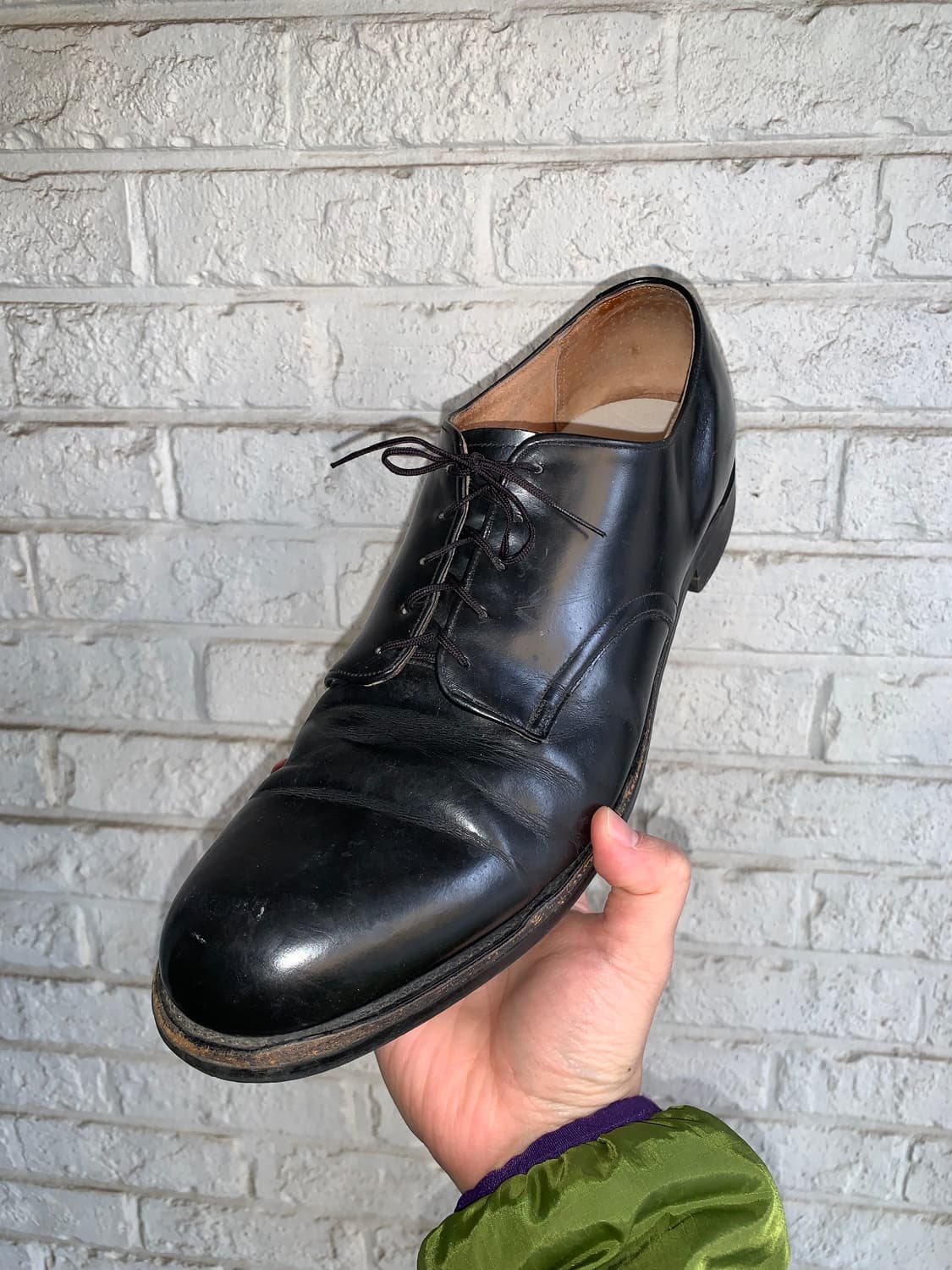 80년대 미해군 서비스 슈즈 해군 단화 280-285  상품이미지1