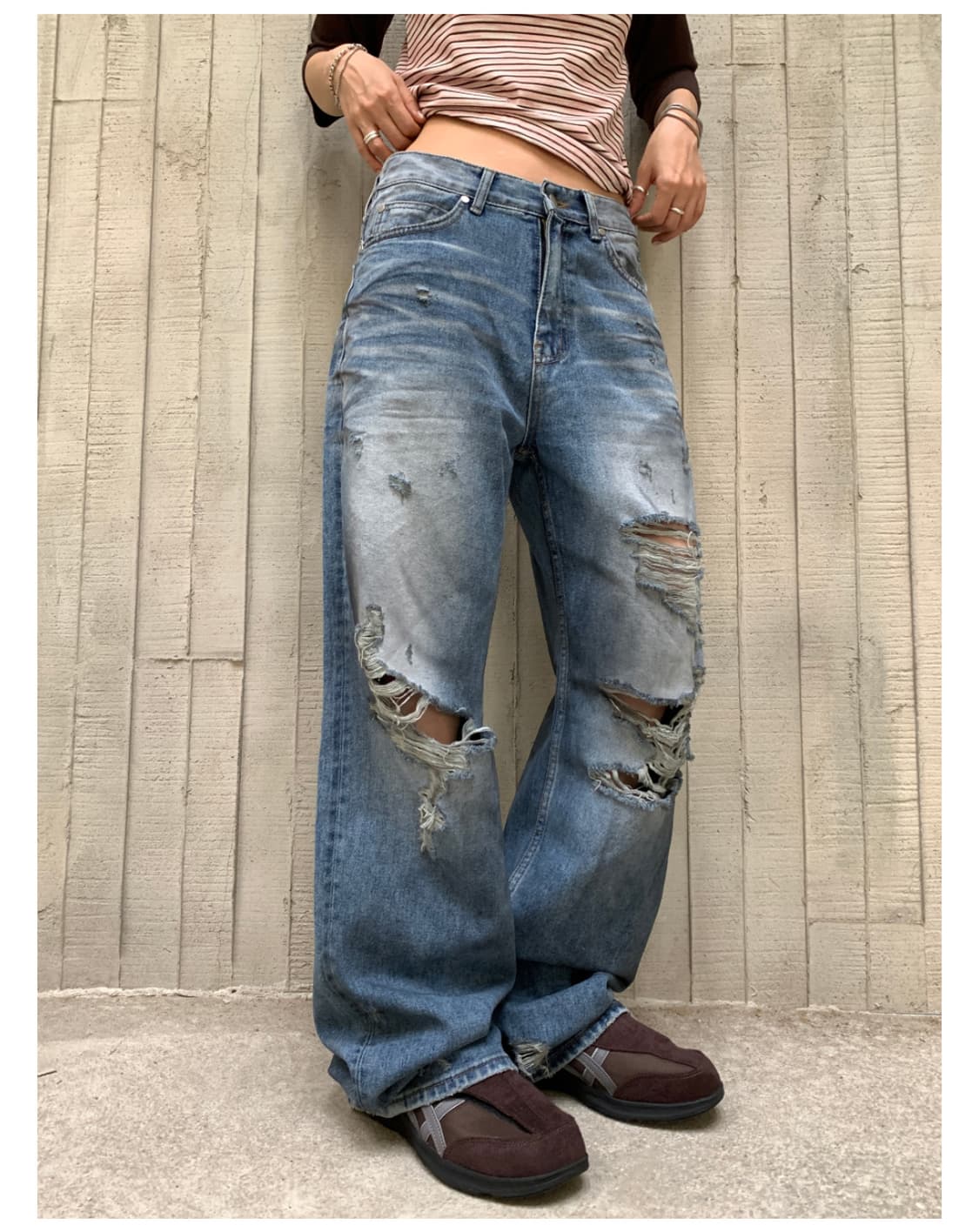 Damaged jeans 상품이미지1
