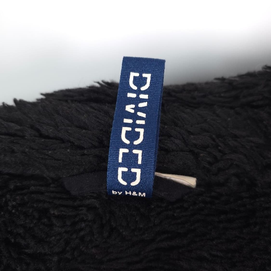 에이치앤엠 Divided 올블랙 시어링 무스탕 자켓 L 상품이미지7