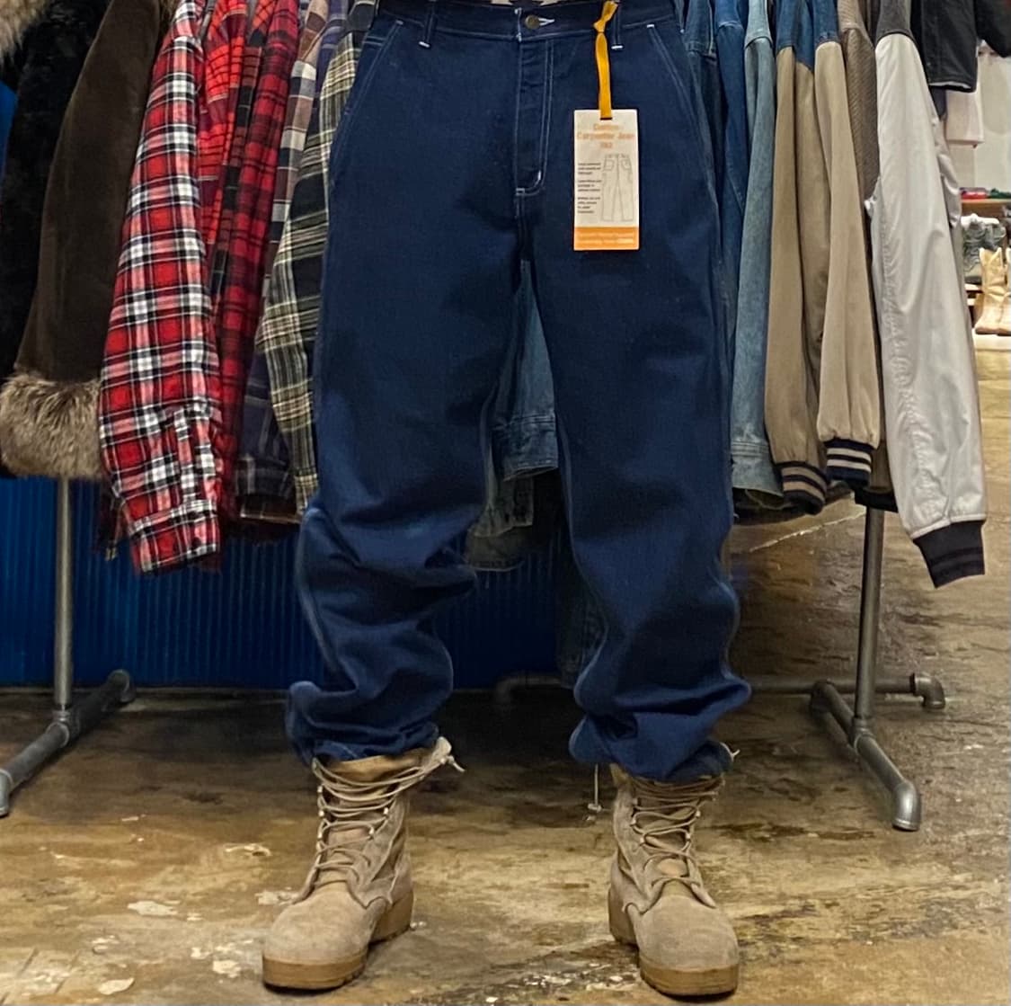 새상품)USA 칼하트xCiNTAS 콜라보 데님 워크팬츠 상품이미지1