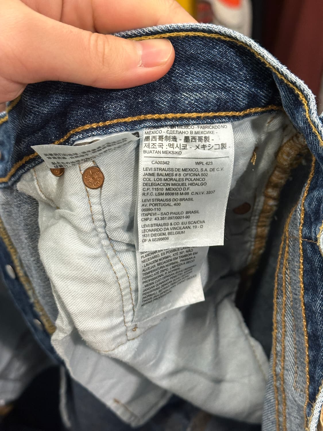 리바이스 501 W36 L36 상품이미지3