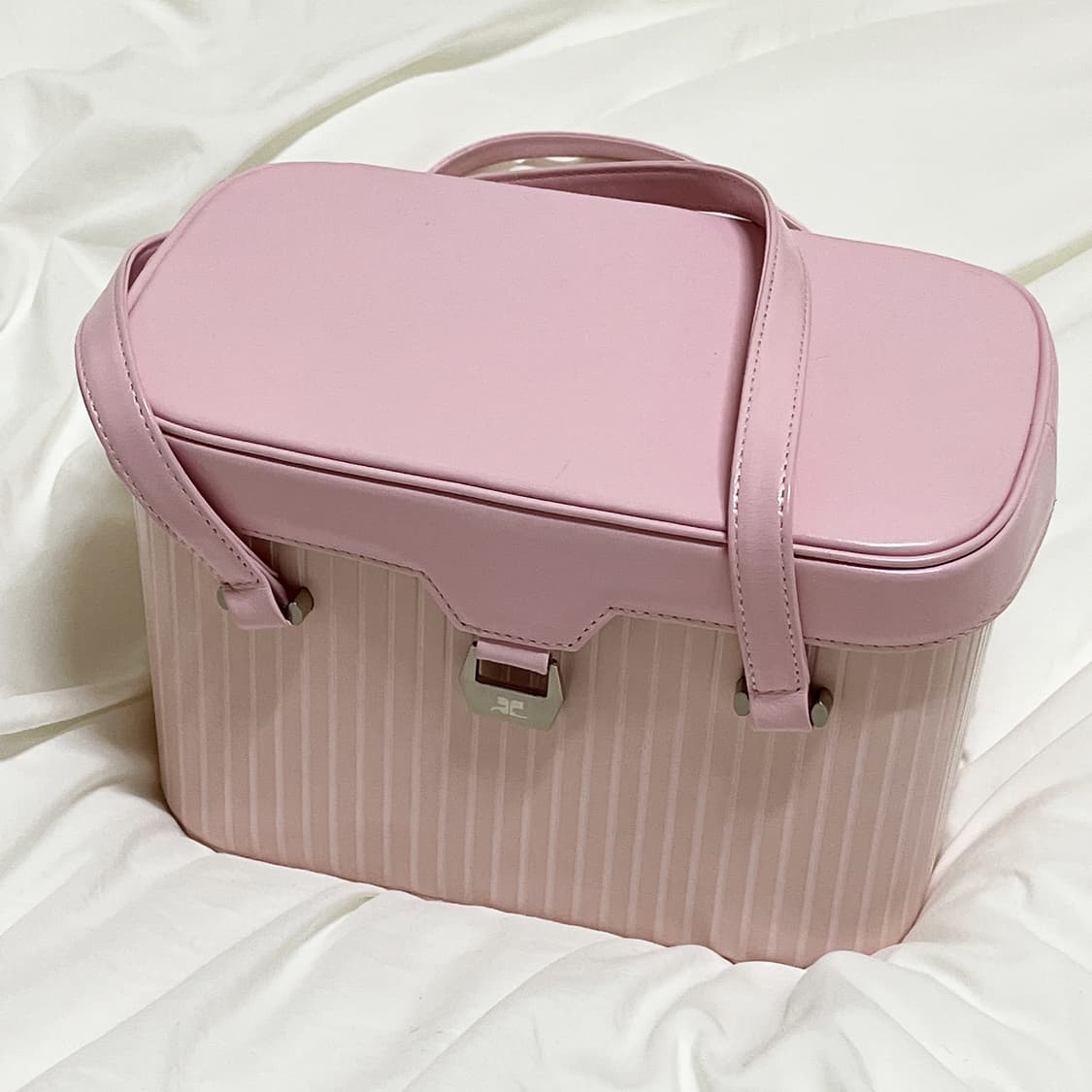 희귀빈티지 ) courreges 쿠레쥬 꾸레쥬 베니티백 상품이미지1