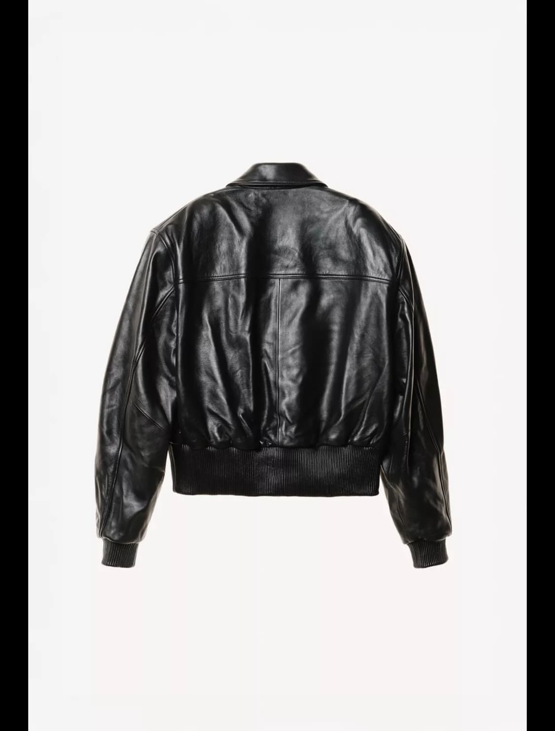 자라 윌리차바리아 레더 크롭 자켓 L 상품이미지3