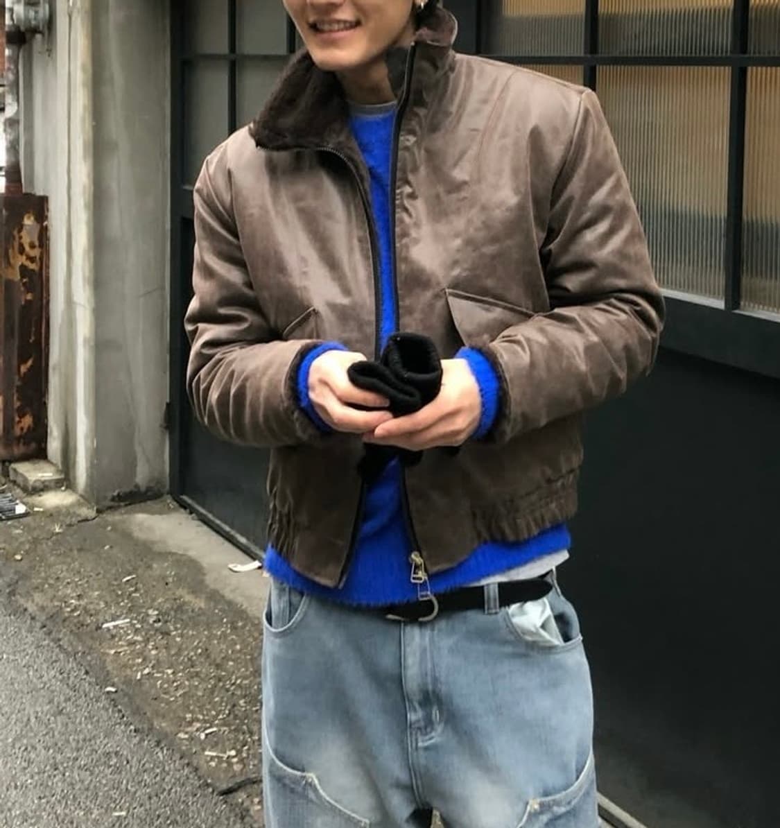 Leather jacket 상품이미지1