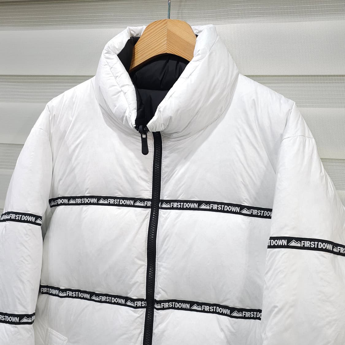 FIRST DOWN 리버시블 구스다운 패딩자켓- S 상품이미지6