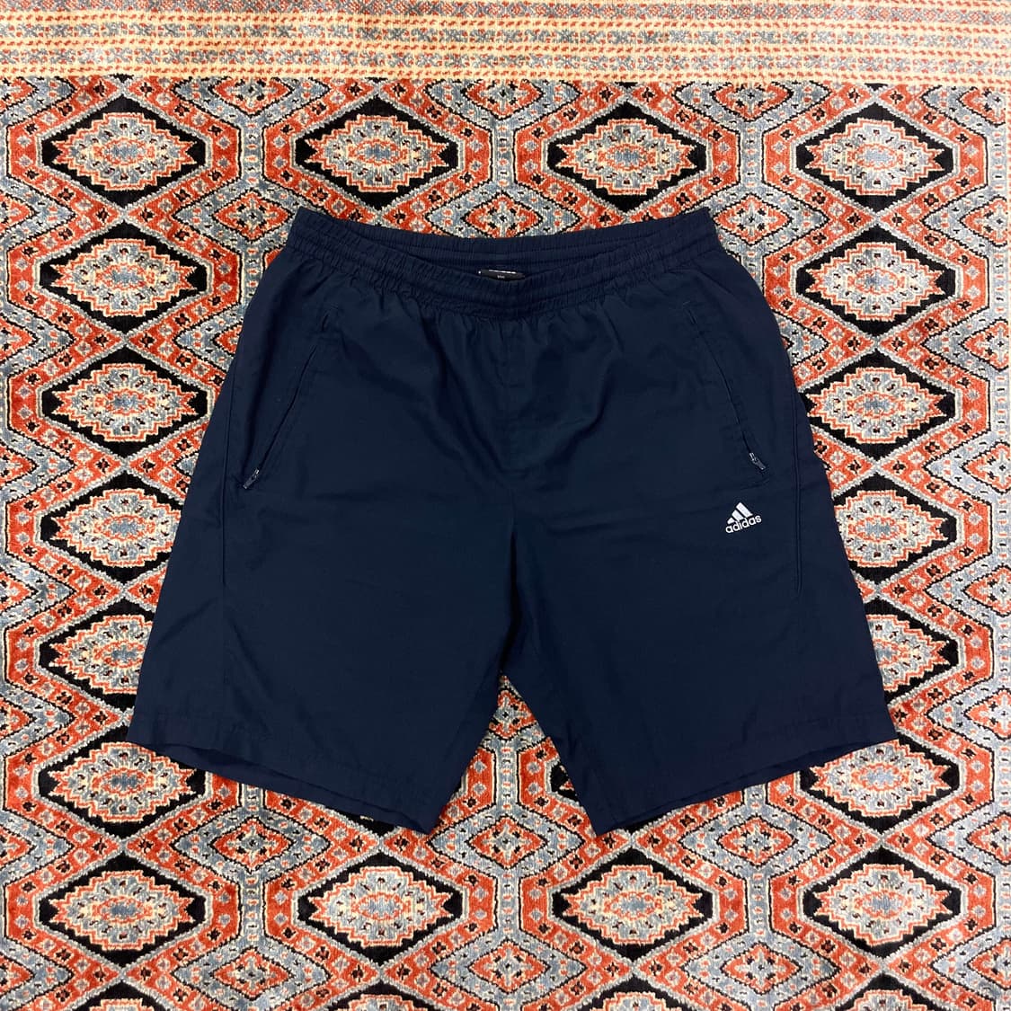 아디다스 adidas 딥 네이비 밴딩 5부 트레이닝 팬츠 상품이미지1