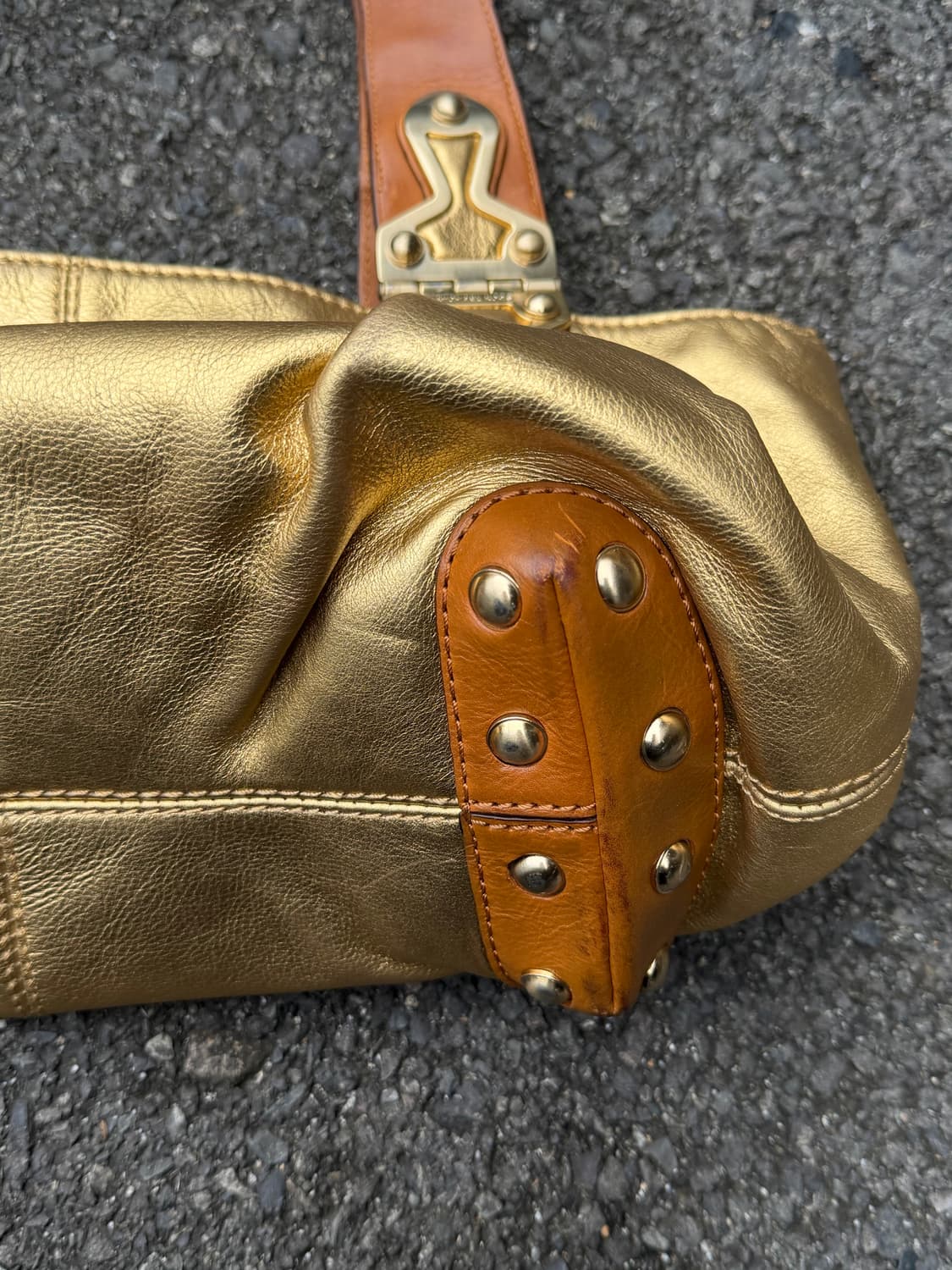🌟희귀 michael kors gold shoulder 상품이미지4
