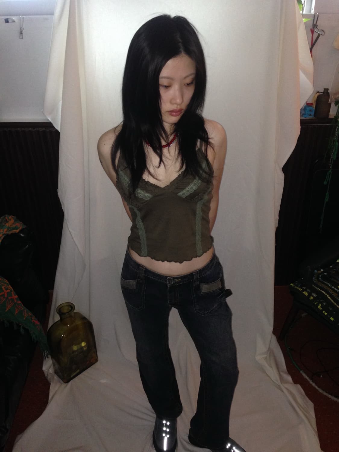 Vintage lowrise jeans 상품이미지3
