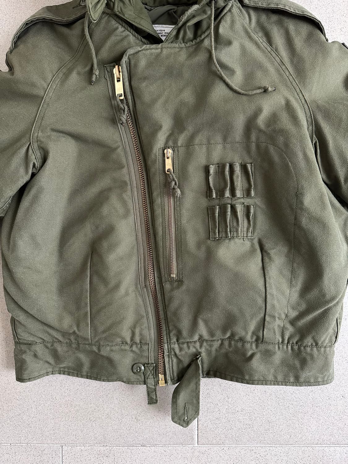 90s 빈티지 캐나다군 탱커 자켓 상품이미지5