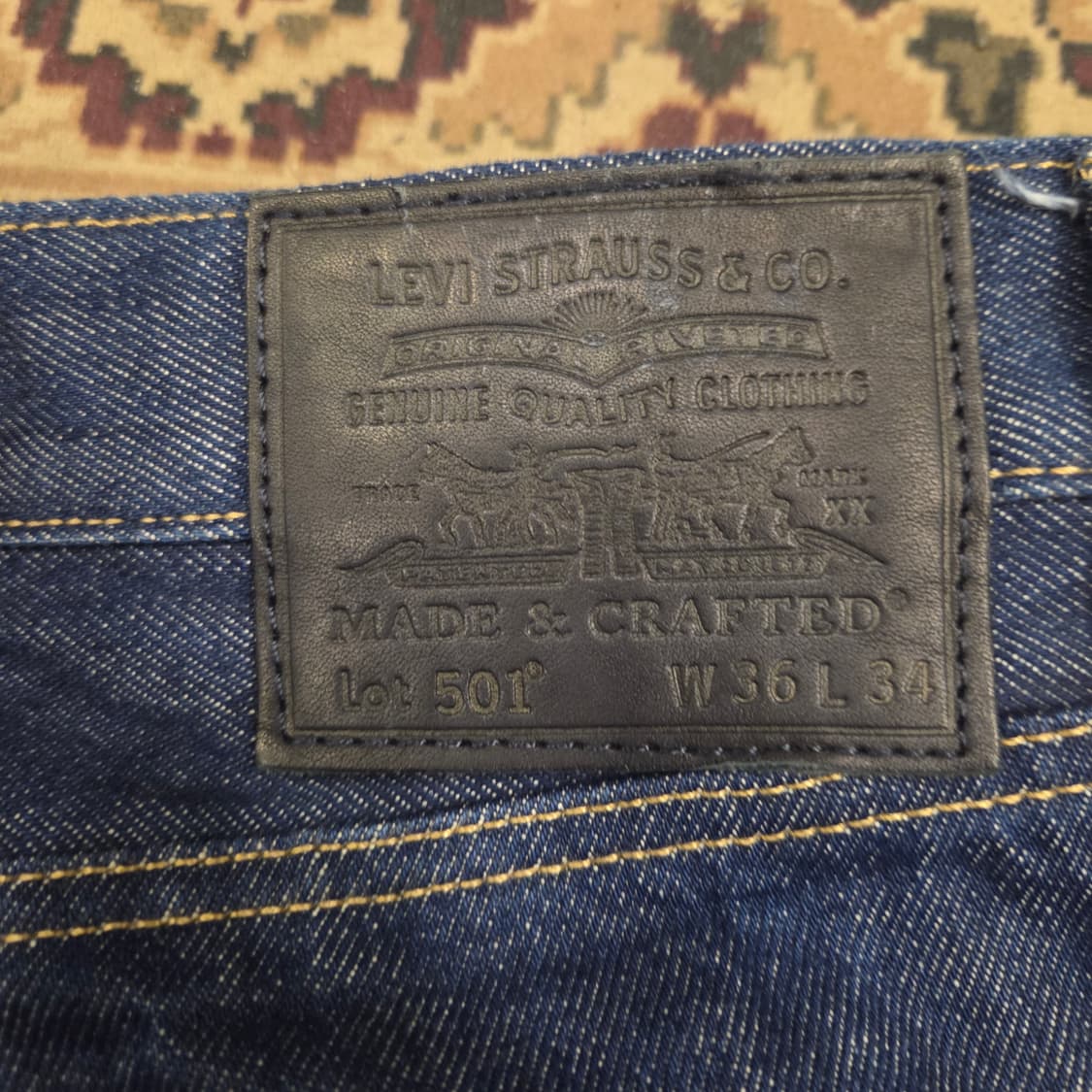 리바이스 블루탭 1980s 501 35-36사이즈 상품이미지8