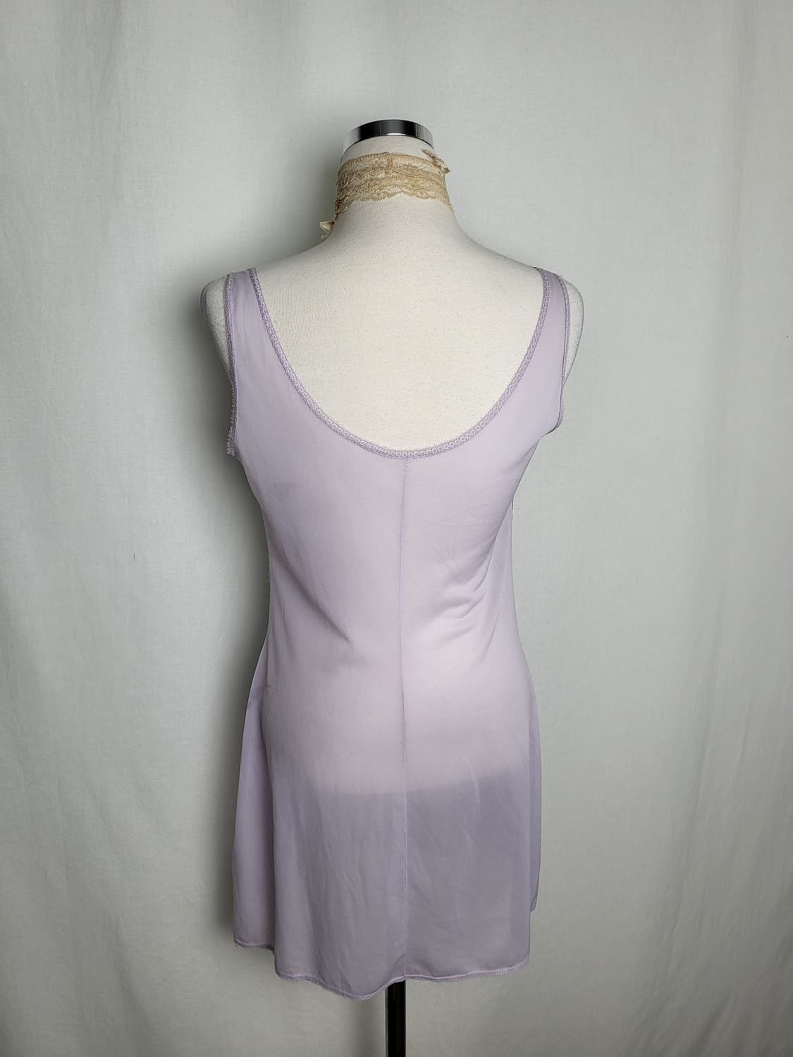 빈티지 라벤더 슬립 원피스 상품이미지3