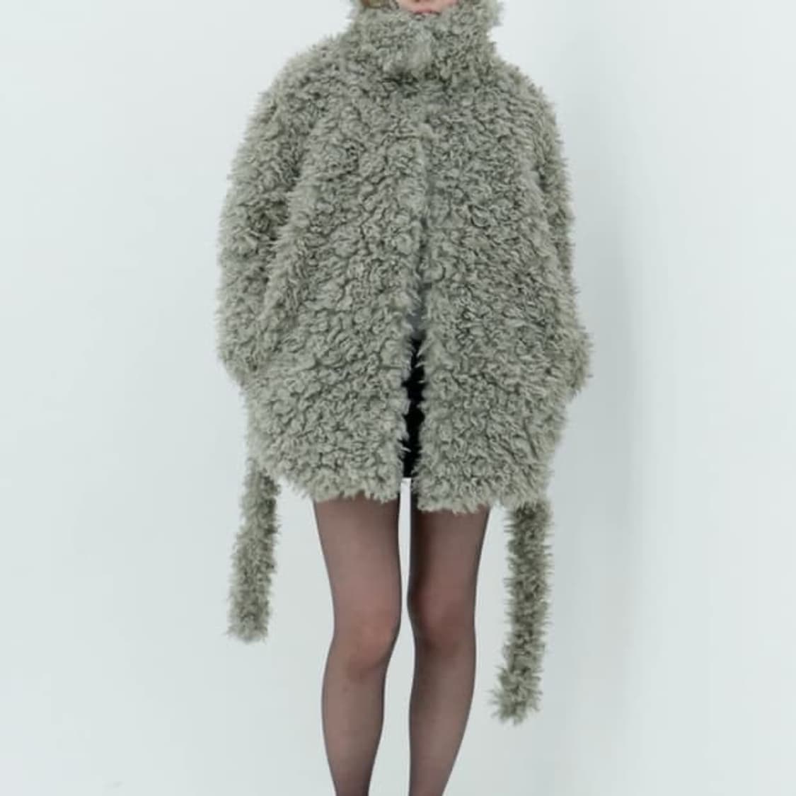 Chiyagi Store Eco Fur jacket MINT 상품이미지2
