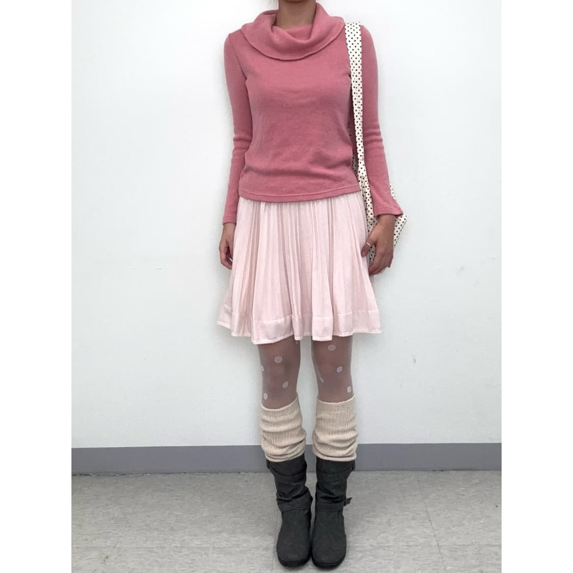 빈티지 핑크 롱슬리브 이너 상품이미지2