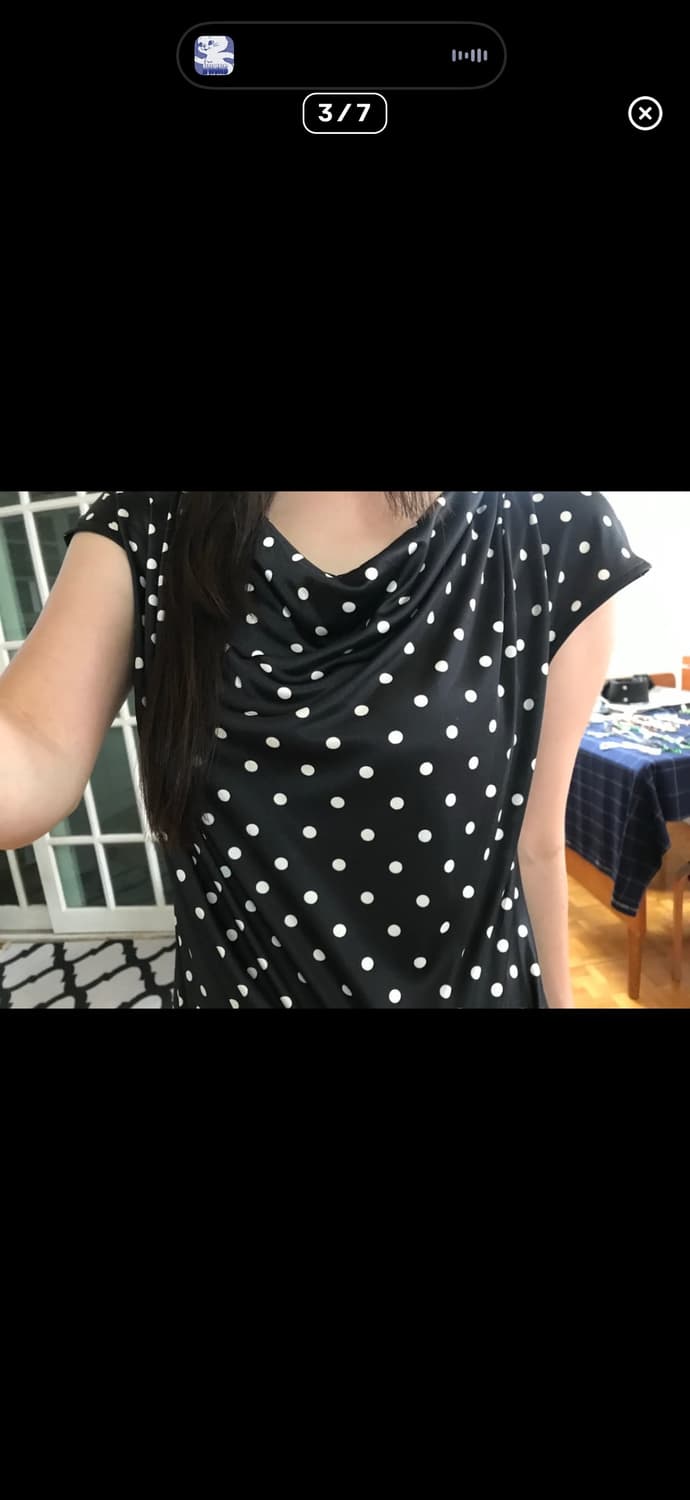 vintage dot pattern one-piece 상품이미지3