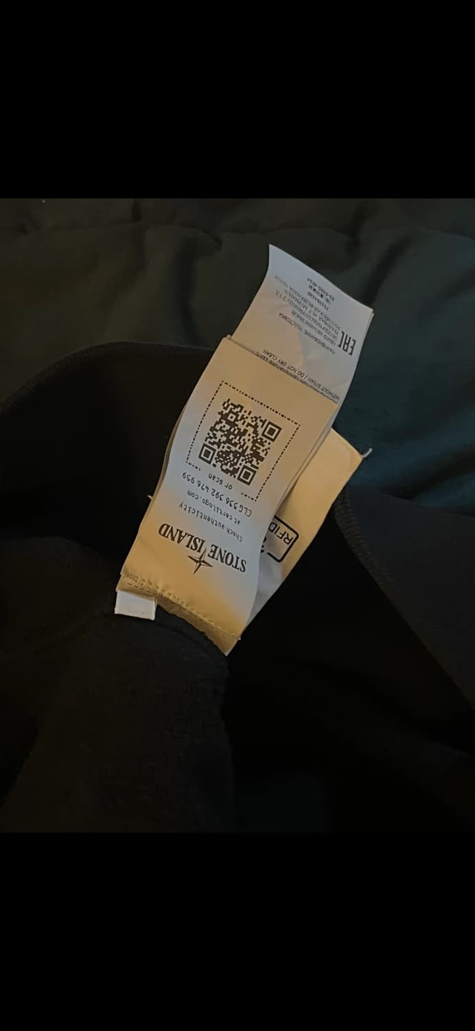 스톤아일랜드 블랙 후드티 정품 상품이미지4