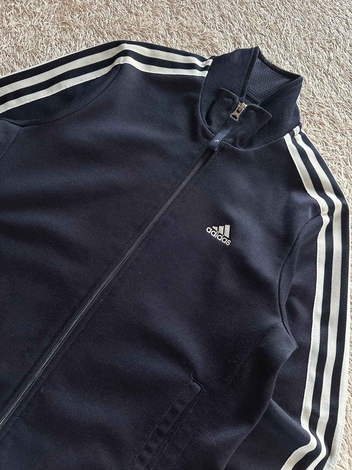 아디다스 ADIDAS 사이드라인 트랙탑 져지 네이비 상품이미지2