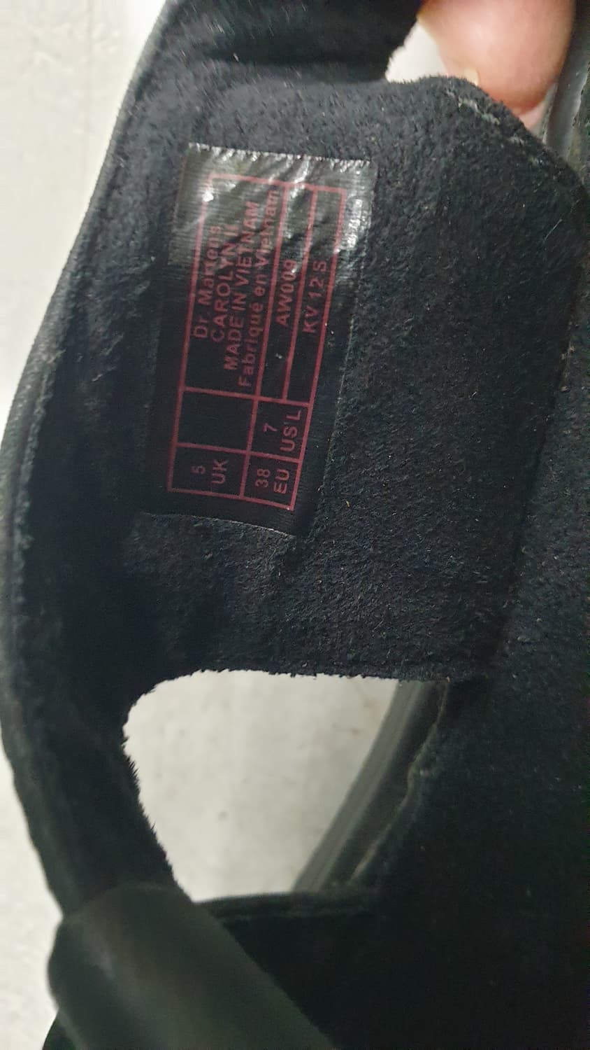 닥터마틴 캐롤린 블랙 샌들 EU38 새거 상품이미지7