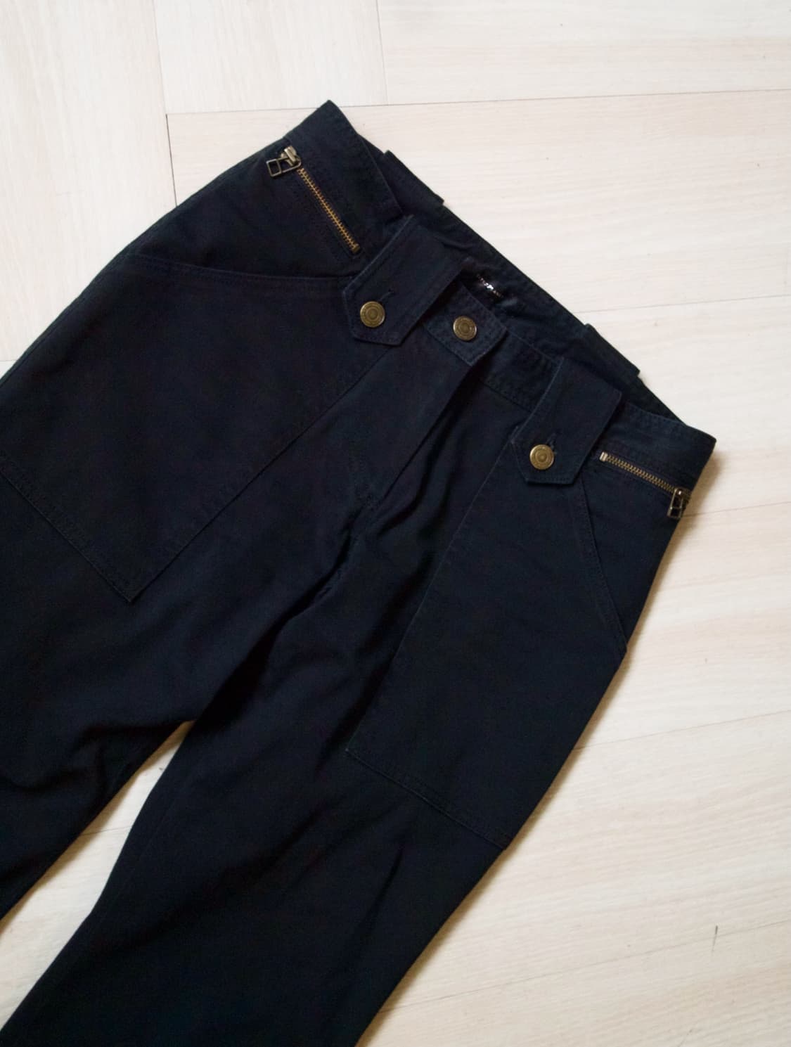 [JPN] side zip cotton pants 상품이미지1