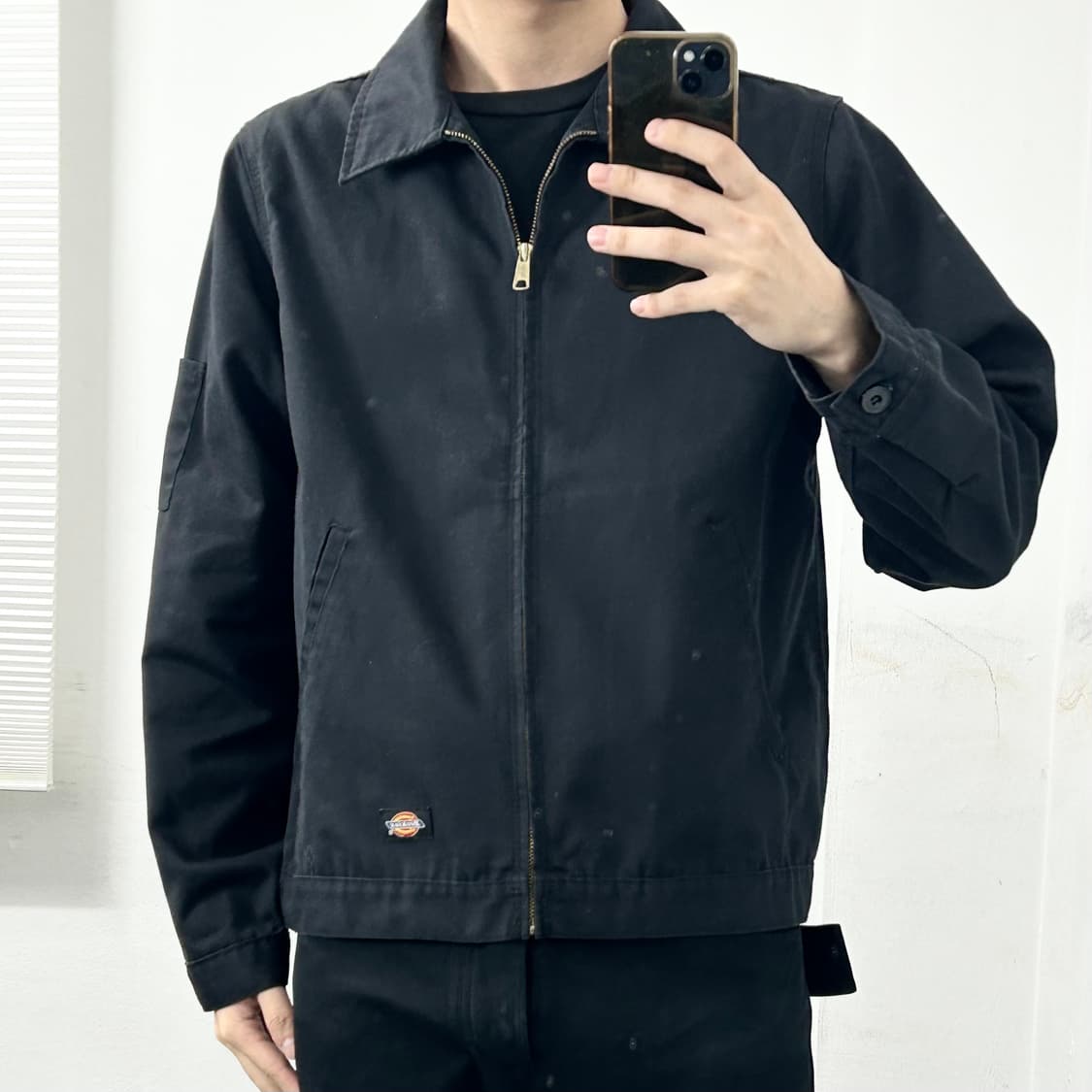 디키즈 아이젠하워 자켓 블랙 상품이미지2