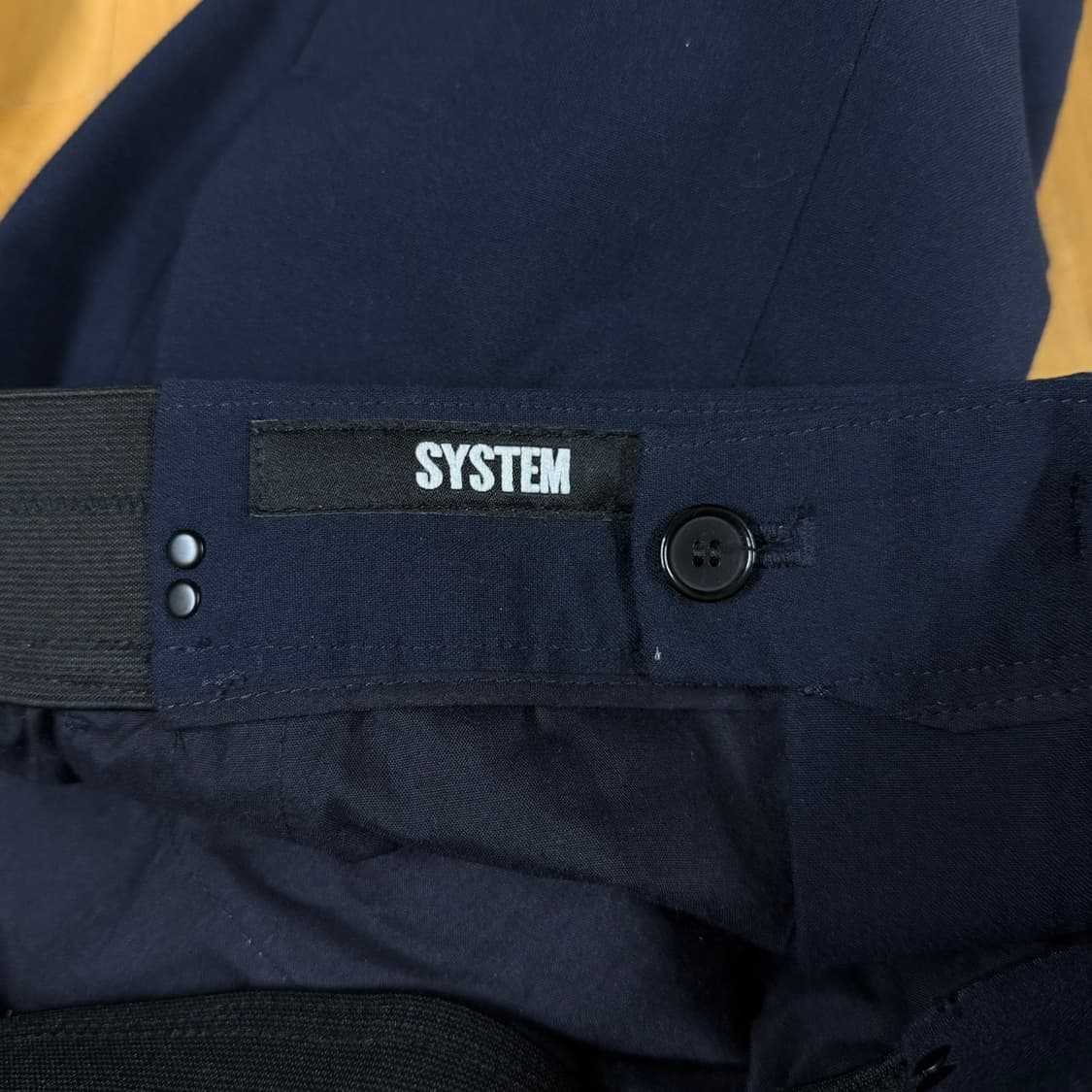 [82] 시스템옴므 밴딩 슬랙스 팬츠 바지 상품이미지5