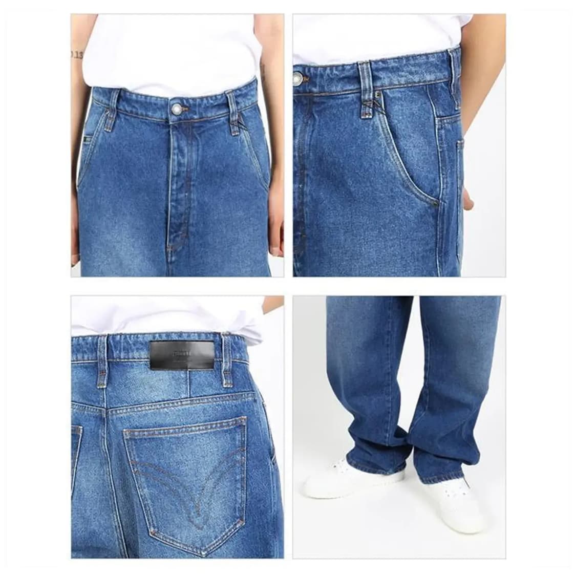 AMI 아미 내려입으면 예쁜 데님 진(청바지) 32사이즈(저스틴비버) 상품이미지7