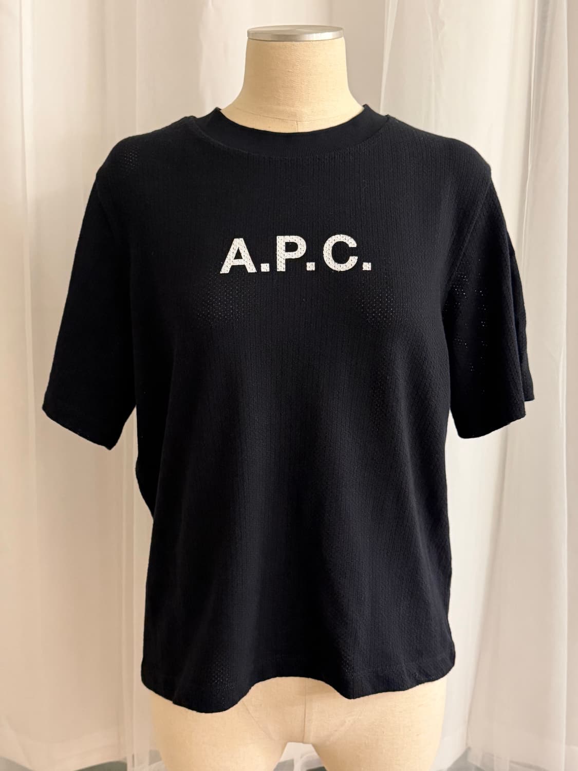 A.P.C 메쉬 반팔티  상품이미지1