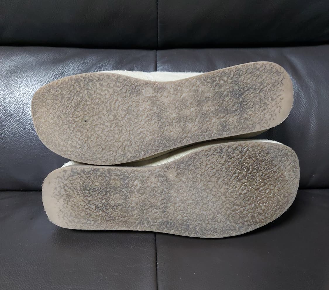 GU 리얼 레더 모카신 슈즈 베이지 (260mm)

 상품이미지9