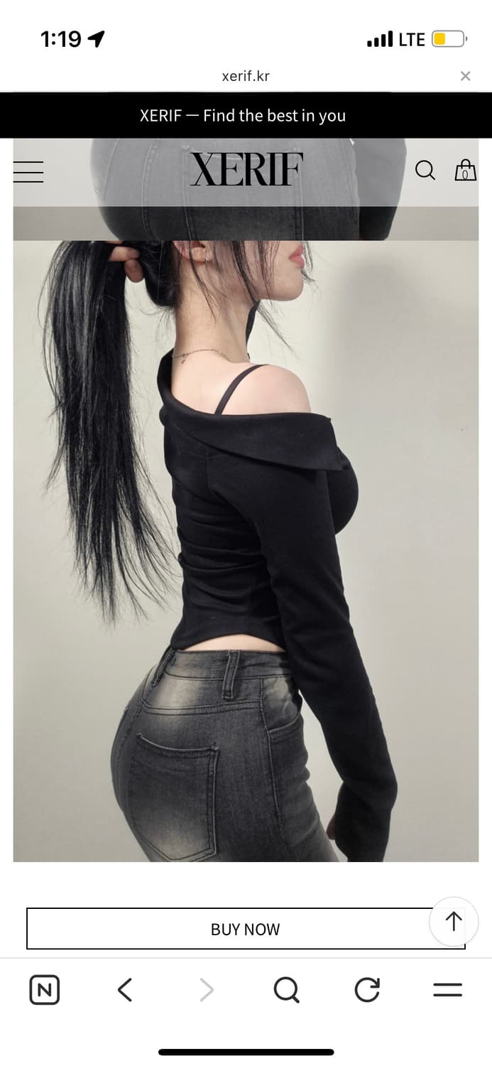 XERIF 세리프 원숄더 셔츠탑 / 지그재그 에이블리 상품이미지7