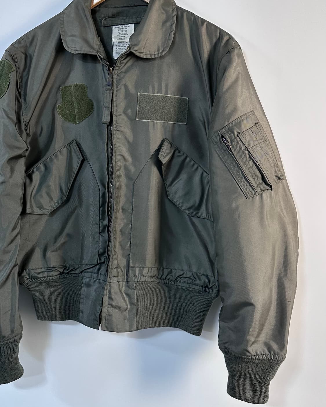 80s CWU-36/p USAF 플라이트 자켓 (va.71) 상품이미지2