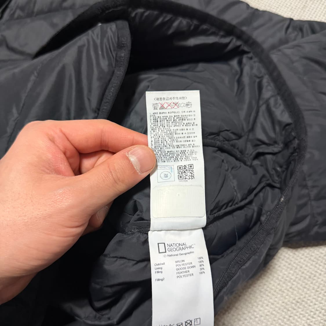 내셔널지오그래픽 경량 패딩 상품이미지4