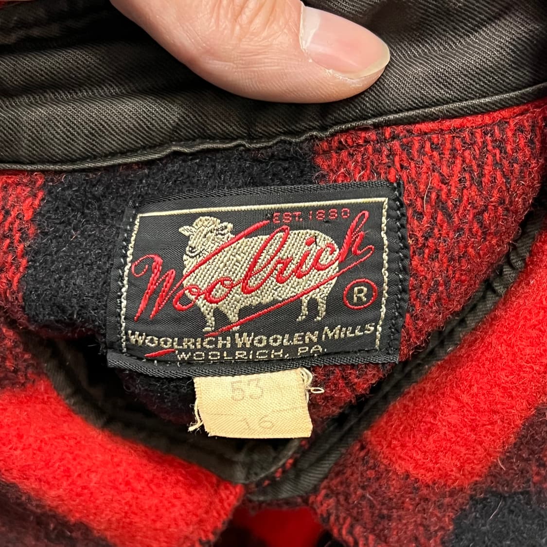  50-60s 울리치 플란넬 셔츠 y14482 상품이미지5