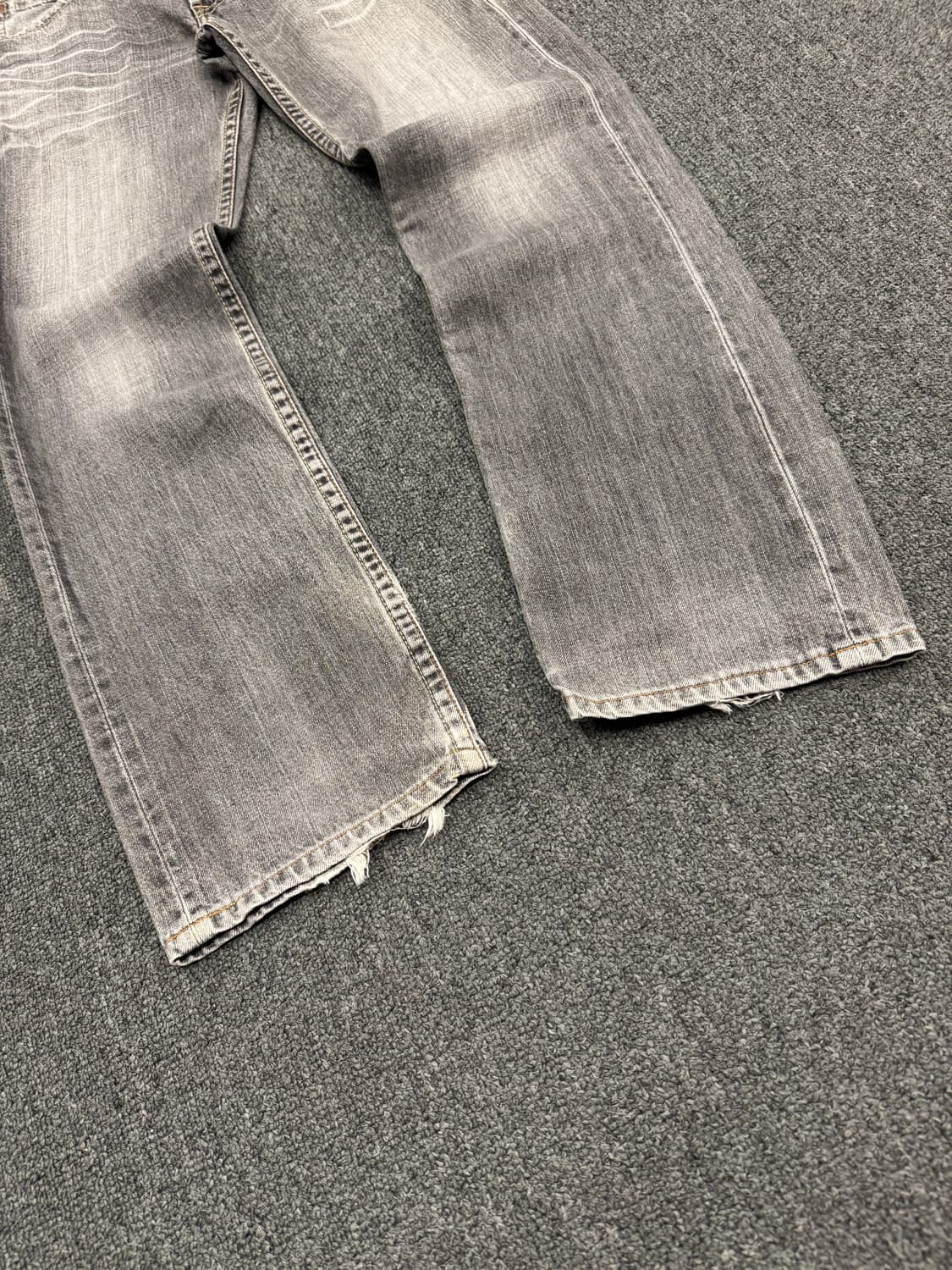 32)리바이스 빈티지 워싱 502 그레이 데님팬츠 상품이미지3